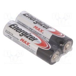 1 set x ENERGIZER - E91 MAX - Battery: alkaline, 1.5V, AA, non-rechargeable, 2pcs, MAX