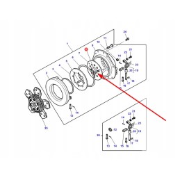 885930m1 clutch mounting bolt