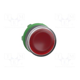 1 pcs x SCHNEIDER ELECTRIC - ZB5AA48 - Switch: push-button, 22mm, Stabl.pos: 1, red, ZBVB,ZBVG,ZBVJ,ZBVM