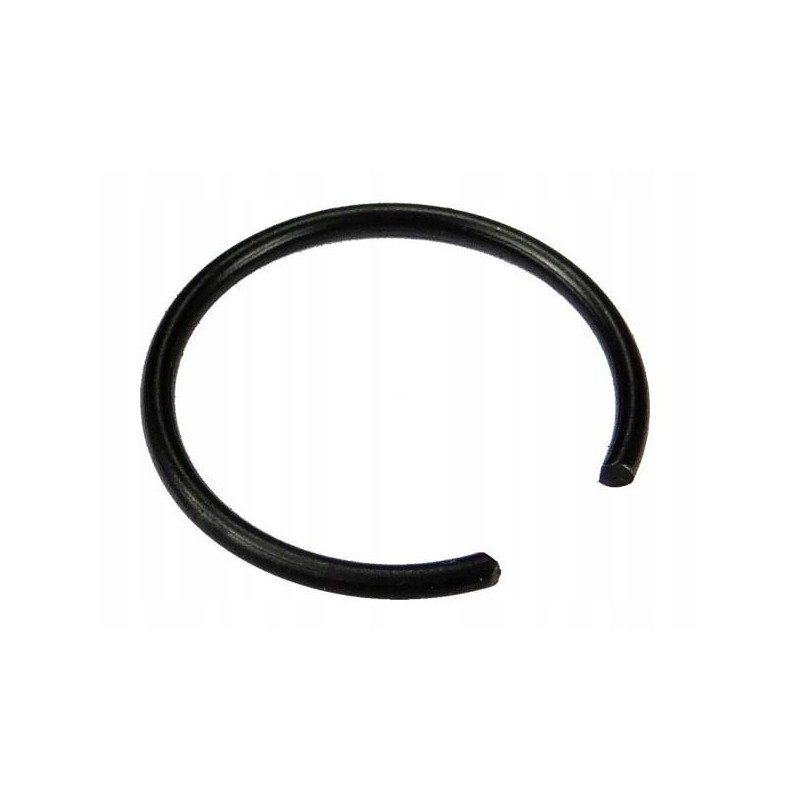 Clutch shaft needle securing ring
