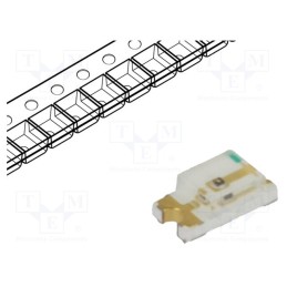 5 pcs x LUCKYLIGHT - LL-S150IRC-2A - IR transmitter, 1206, 940nm, transparent, 100mW, 140°, SMD, 20mA