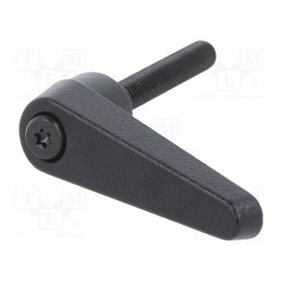 1 pcs x ELESA+GANTER - GN 101-14-M6-40-SW - Lever, adjustable, Thread len: 40mm, Lever length: 45mm