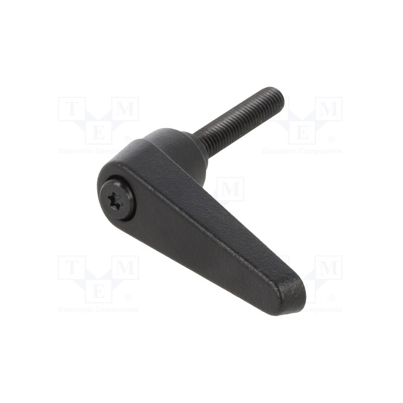 1 pcs x ELESA+GANTER - GN 101-14-M6-32-SW - Lever, adjustable, Thread len: 32mm, Lever length: 45mm