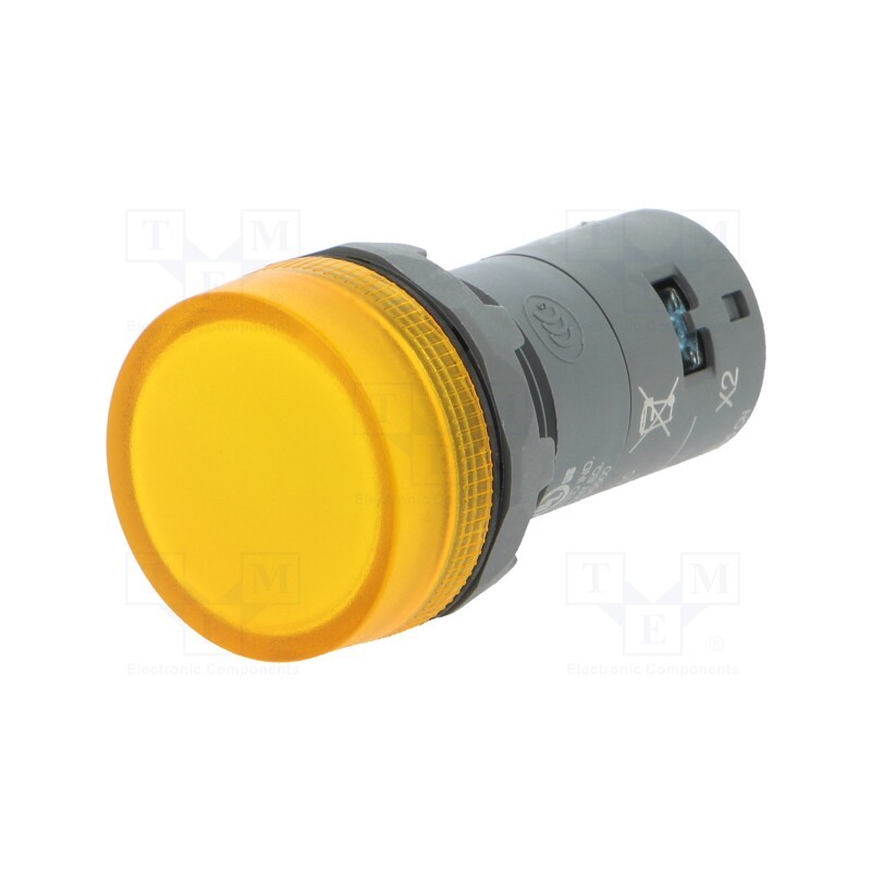 1 pcs x ABB - 1SFA619403R5133 - Control lamp, 22mm, CL2, -25÷70°C, Illumin: LED, Ø22mm, 110÷130VAC