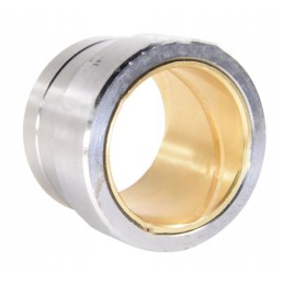 Wide complete bush for flat axle pin