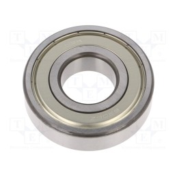 1 pcs x NSK - 6306 ZZ C3 E NSK - Bearing: ball, Øint: 30mm, Øout: 72mm, W: 19mm, bearing steel