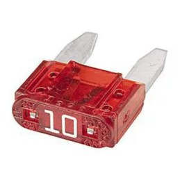 Blade fuse 10a, red, set of 10 pcs