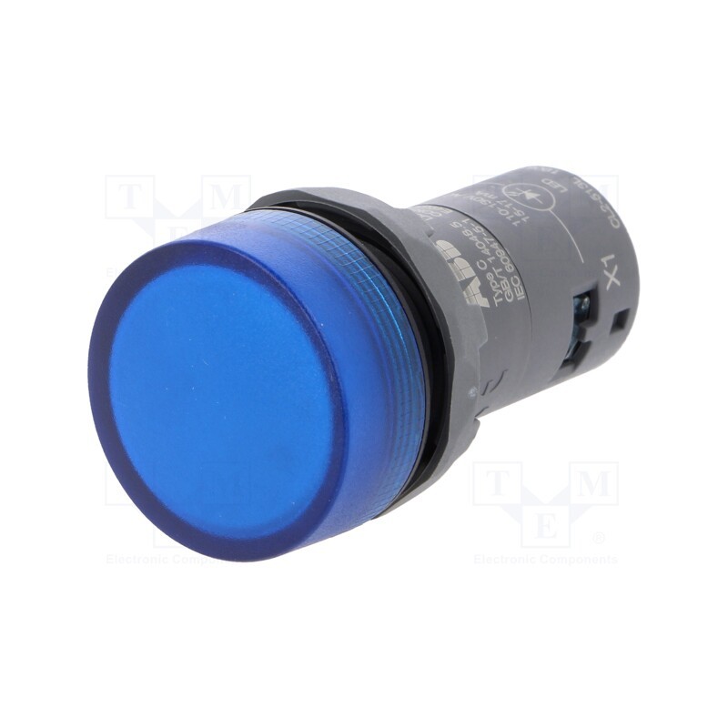 1 pcs x ABB - 1SFA619403R5134 - Control lamp, 22mm, CL2, -25÷70°C, Illumin: LED, Ø22mm, 110÷130VAC