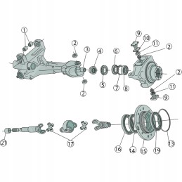 O-ring 72712032 sealing Deutz