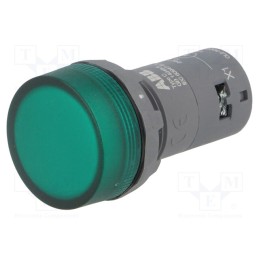 1 pcs x ABB - 1SFA619403R5022 - Control lamp, 22mm, CL2, -25÷70°C, Illumin: LED, Ø22mm, 24VAC, green