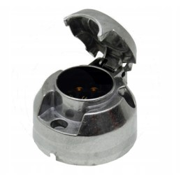 7-pin aluminum 12v socket