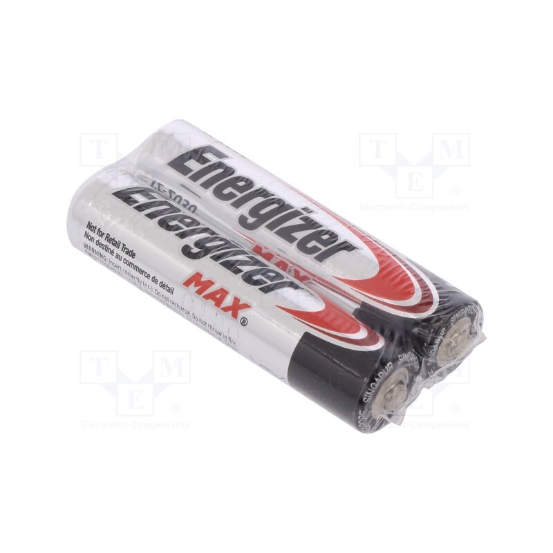 1 set x ENERGIZER - E92 MAX - Battery: alkaline, 1.5V, AAA, non-rechargeable, 2pcs, MAX