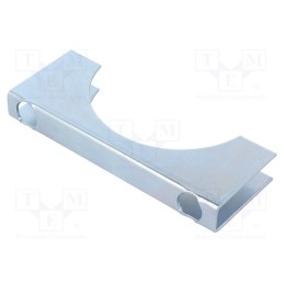 1 pcs x DROMET - ŁC10.77 (2 1/2') - Mounting coupler, steel, zinc, u-bolt, D-CB10..77.138