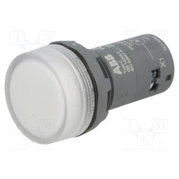 1 pcs x ABB - 1SFA619403R5028 - Control lamp, 22mm, CL2, -25÷70°C, Illumin: LED, Ø22mm, 24VAC, 24VDC