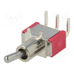 1 pcs x IC SWITCHES - IC1101T2B4M6QE - Switch: toggle, Pos: 2, SPDT, ON-ON, 5A/125VAC, 5A/28VDC, -30÷85°C