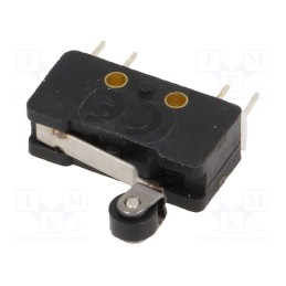1 pcs x PROMET - 83 133 SLO54 ER14.1 - Microswitch SNAP ACTION, 2.5A/250VAC, 0.3A/220VDC, ON-(ON), IP40