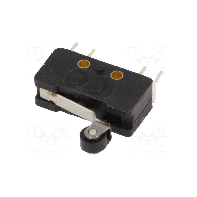 1 pcs x PROMET - 83 133 SLO54 ER14.1 - Microswitch SNAP ACTION, 2.5A/250VAC, 0.3A/220VDC, ON-(ON), IP40