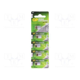 1 set x GP - 11A B5 - Battery: alkaline, 6V, A11, 38mAh, non-rechargeable, Ø10x16mm