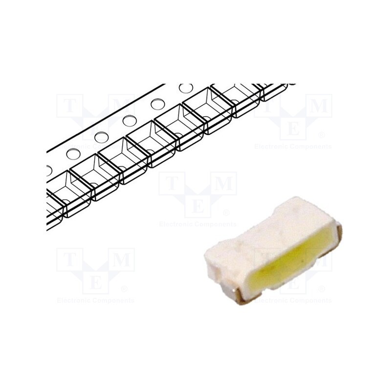 5 pcs x LITEON - LTW-108DCG-HS10 - LED, SMD, 1104, white cold, 1800÷2600mcd, 20mA, 2.9÷3.4V, 120mW