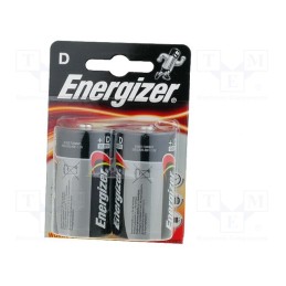 1 set x ENERGIZER - 7638900297331 - Battery: alkaline, 1.5V, D, non-rechargeable, 2pcs, Base