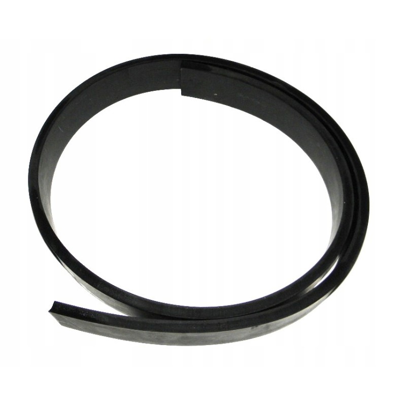 Plug plow blade rubber 130cm x 5cm x 1 2cm