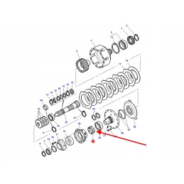 3619253m2 wet clutch sleeve