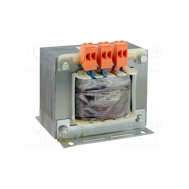 1 pcs x INDEL - TMB 800/007M/1 - Transformer: mains, 800VA, 400VAC, 230V, Leads: terminal block
