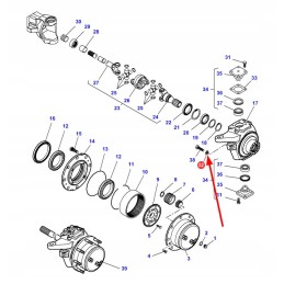 000058321 nut 6 angles low agco