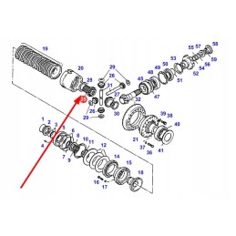 G926301020600 set of gearbox conical wheels