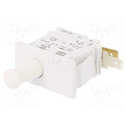 1 pcs x ZF - F68-30A - Switch: door, Pos: 2, SPDT, 0.1A, Leads: connectors 4,8x0,8mm