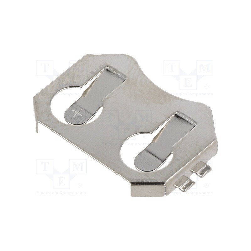 10 pcs x LINX TECHNOLOGIES - BAT-HLD-002-SMT - Clip, BR2016,CL2016,CR2016,DL2016, SMT, 2.8mm, bulk