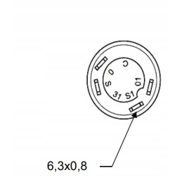 Lower suspension push button switch