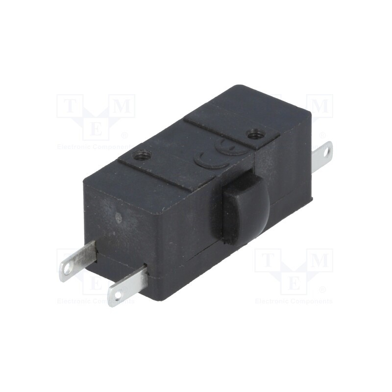 1 pcs x PROMET - MPO - Microswitch SNAP ACTION, 1.6A/400VAC, 0.16A/220VDC, ON-(ON)