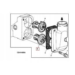 John deere re33705 thermostat