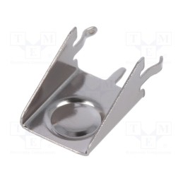 10 pcs x KEYSTONE - 596 - Button-like contact, AA,N,R1,R6, Batt.no: 1, PCB