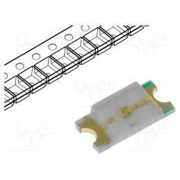 5 pcs x OPTOFLASH - OF-SMD3216G - LED, SMD, 1206, green, 600÷800mcd, 3.2x1.6x0.68mm, 120°, 2.8÷3.4V