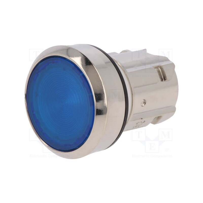 1 pcs x SIEMENS - 3SU1051-0AB50-0AA0 - Switch: push-button, 22mm, Stabl.pos: 1, blue, IP67, flat, Pos: 2