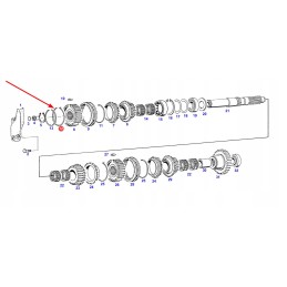 F178100080210 gearbox spring ring