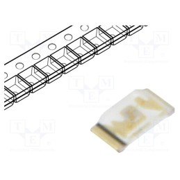 5 pcs x LITEON - LTST-C194TGKT - LED, SMD, 0603, green, 71÷450mcd, 1.6x0.8x0.3mm, 130°, 2.8÷3.6V
