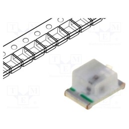 5 pcs x LUCKYLIGHT - LL-S170IRC-2A - IR transmitter, 0805, 940nm, transparent, 100mW, 140°, SMD, 20mA