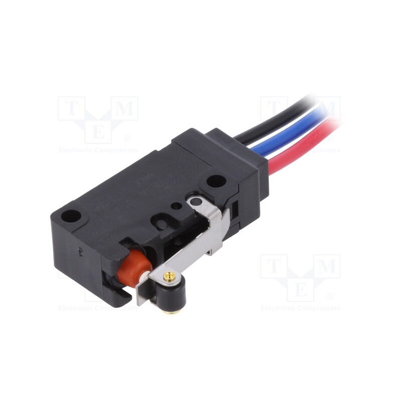 1 pcs x OMRON OCB - D2VW-01L2A-1M - Microswitch SNAP ACTION, 0.1A/125VAC, 0.1A/30VDC, SPDT, ON-(ON)