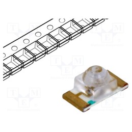 5 pcs x OPTOSUPPLY - OSY5120641E - LED, SMD, 1206, yellow, 300÷500mcd, 3.2x1.6x1.8mm, 35°, 1.8÷2.4V