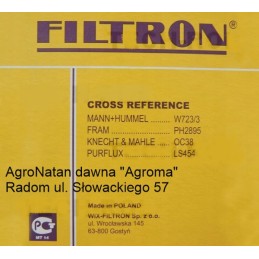 Oil filter for ursus mf 3 c 360 3p op647 1 filter