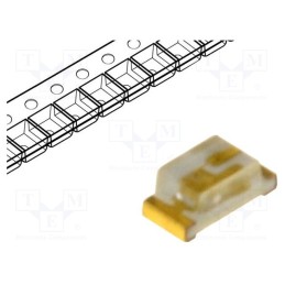 5 pcs x WAH WANG HOLDING - WW-GIS190TS-G - LED, SMD, 0603, green, 295÷650mcd, 1.6x0.8x0.7mm, 120°, 2.8÷3.6V