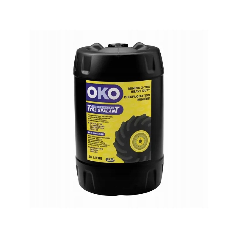 XTRA heavy duty tire sealant 25 l eye
