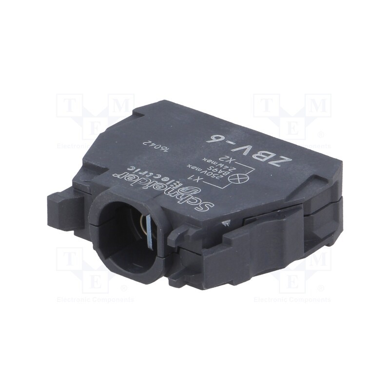 1 pcs x SCHNEIDER ELECTRIC - ZBV6 - Illuminating unit, Illumin: filament lamp