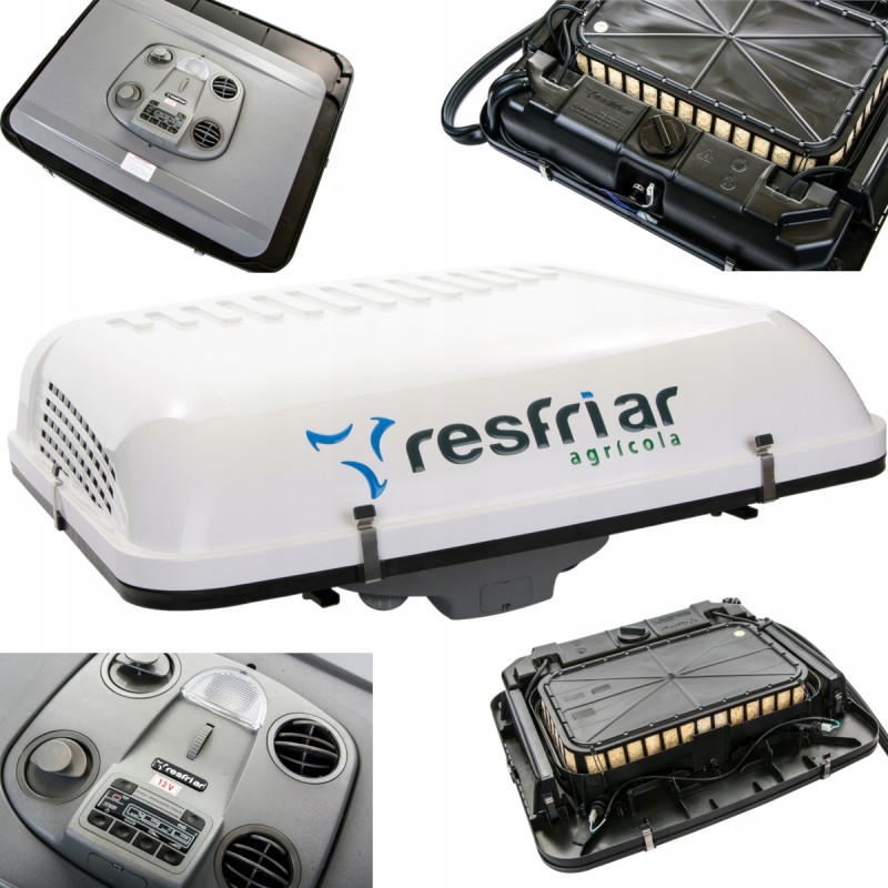 12v water air conditioning for tractor and combine harvester