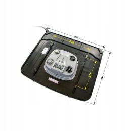 12v water air conditioning for tractor and combine harvester