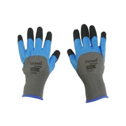 Latex 9 coated gloves in construction in ro