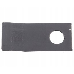 Curved lawn mower blade 96x40x3mm hole 19 uses